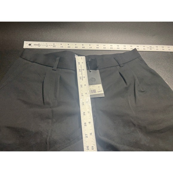 THE KOOPLES Women's Black Pleated Wide Leg Trousers‎ Pants Size FR 38/US Med - Picture 4 of 6